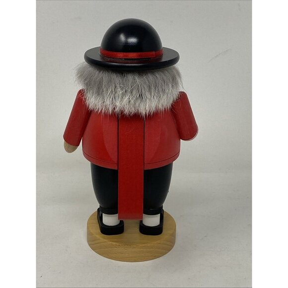 Richard Glasser Seiffen German Wooden Nutcracker Clock Maker Erzgebirgische 7.5” - Picture 5 of 9